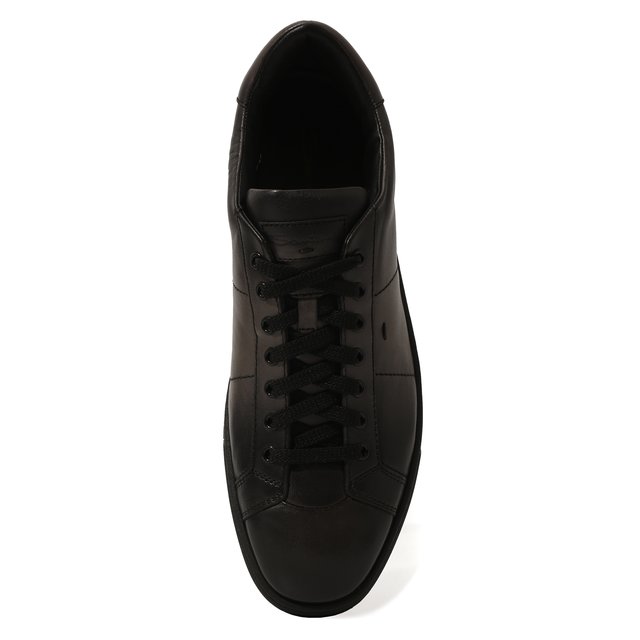 фото Кожаные кеды santoni