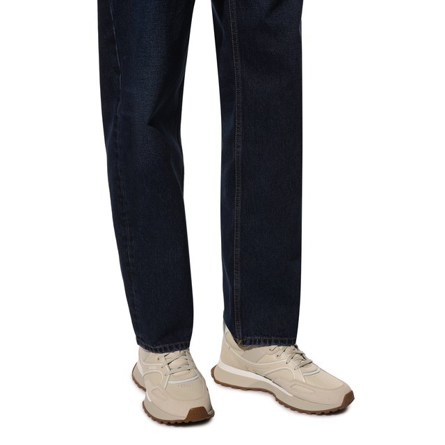 фото Кожаные кроссовки boss