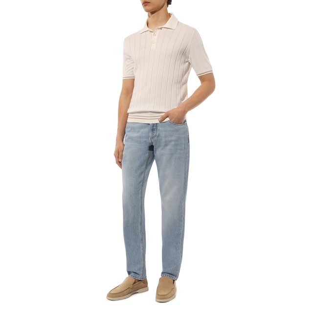 фото Хлопковое поло fioroni