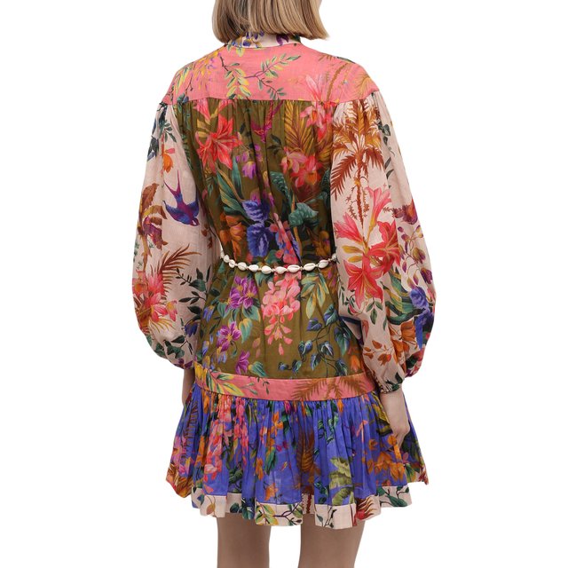 фото Хлопковое платье zimmermann