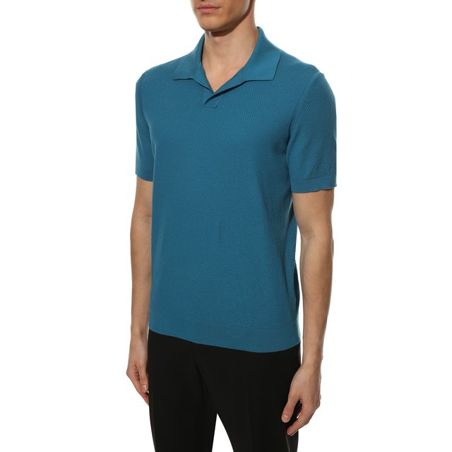 фото Хлопковое поло ermenegildo zegna