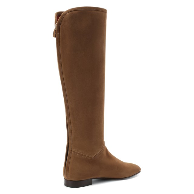 фото Замшевые сапоги jeanne loro piana