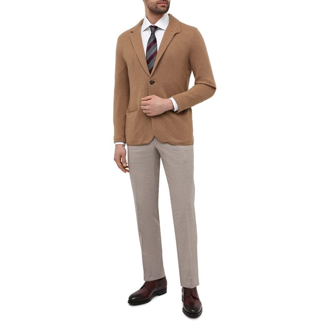 фото Брюки из шерсти и льна brioni
