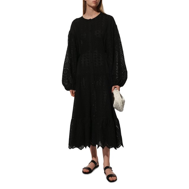 фото Платье из вышитого полотна ruban