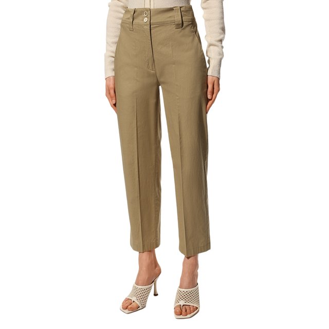 фото Хлопковые брюки erika cavallini