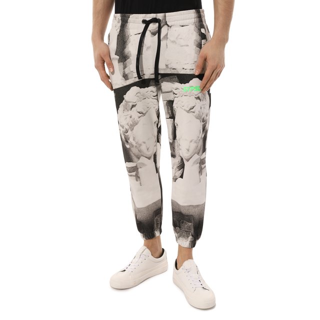 фото Хлопковые брюки diego venturino