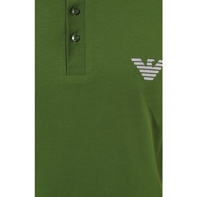 фото Хлопковое поло emporio armani