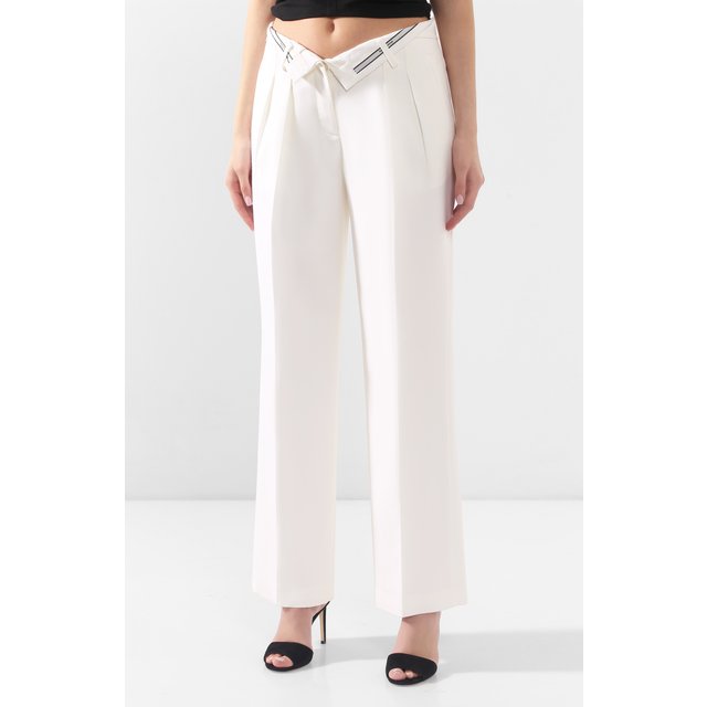 фото Брюки из смеси вискозы и шерсти alexander wang