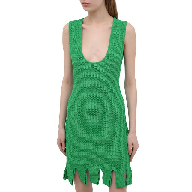 фото Хлопковое платье bottega veneta