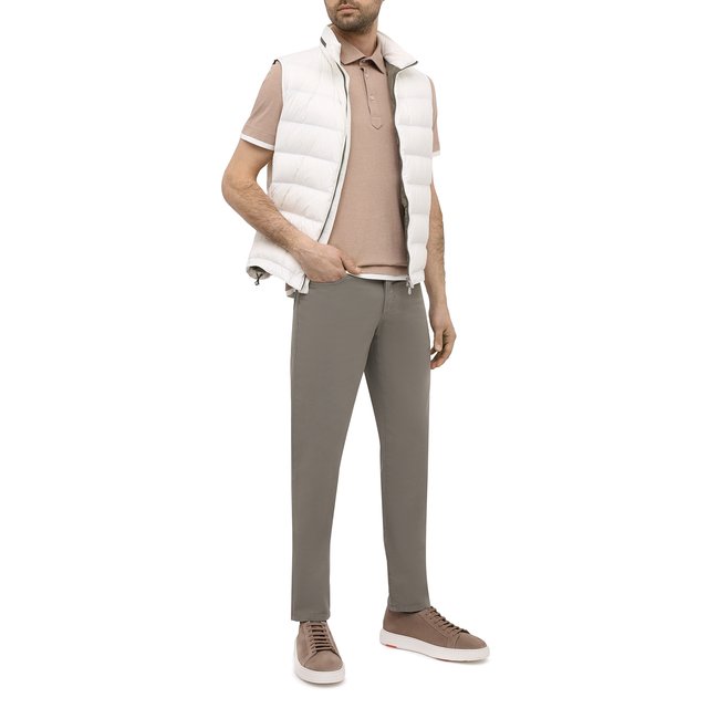 фото Хлопковое поло brunello cucinelli