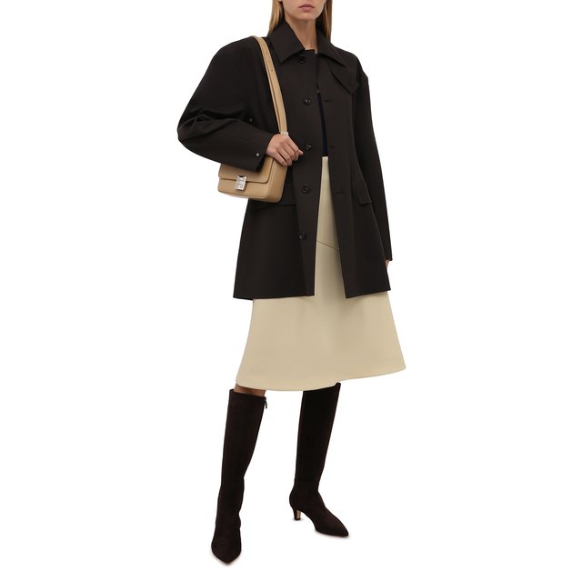 фото Замшевые сапоги tracy loro piana