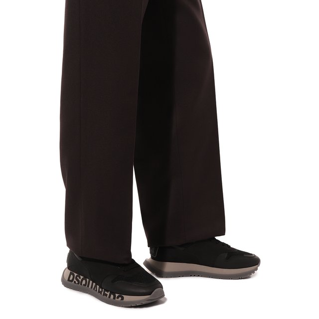 фото Кожаные кроссовки dsquared2