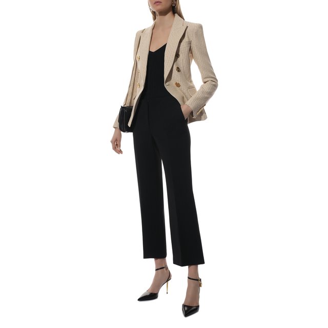 фото Шерстяные брюки versace