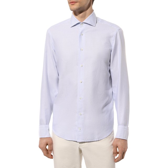 фото Хлопковая рубашка van laack