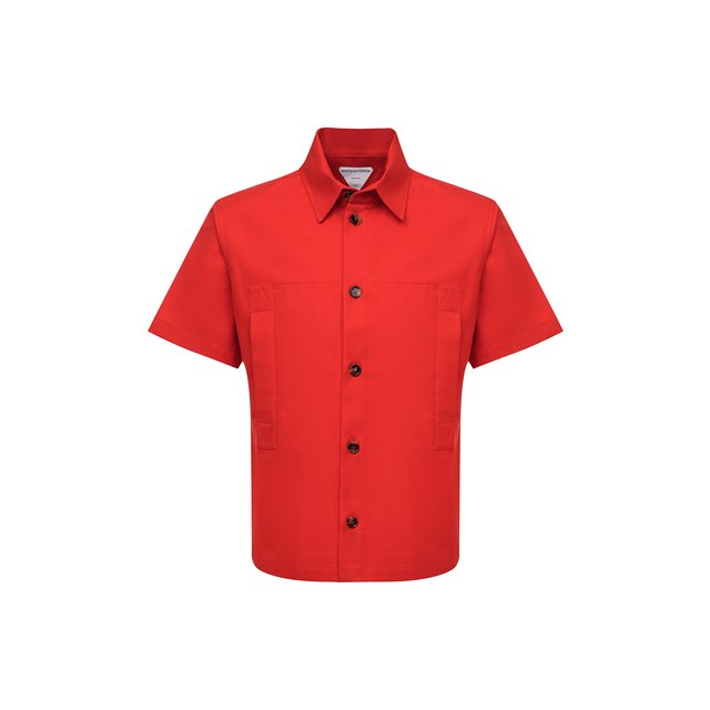 фото Хлопковая рубашка bottega veneta