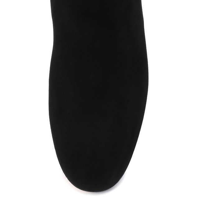 фото Замшевые сапоги santoni