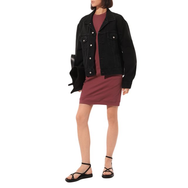 фото Хлопковое платье brunello cucinelli