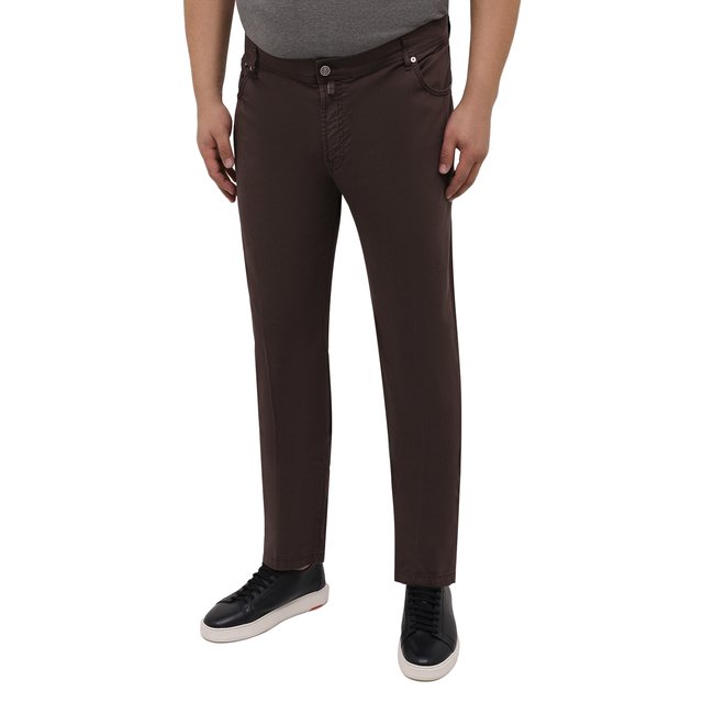 фото Хлопковые брюки kiton