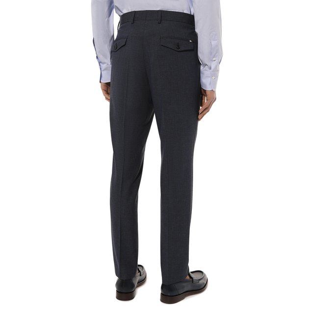 фото Брюки из шерсти и вискозы boss