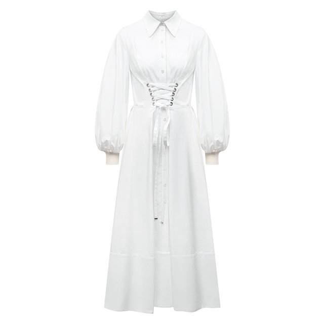 фото Хлопковое платье alexander mcqueen