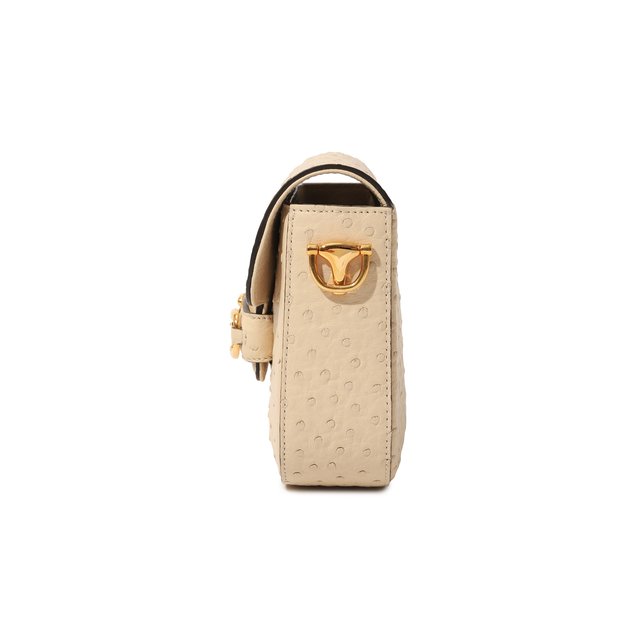 фото Сумка 1955 horsebit mini из кожи страуса gucci