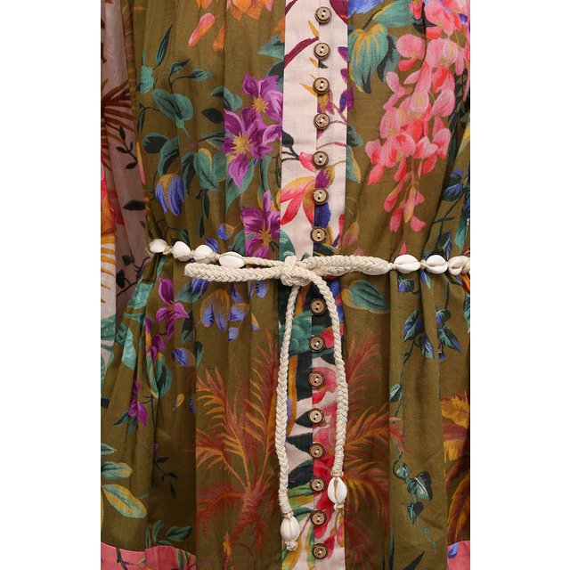 фото Хлопковое платье zimmermann