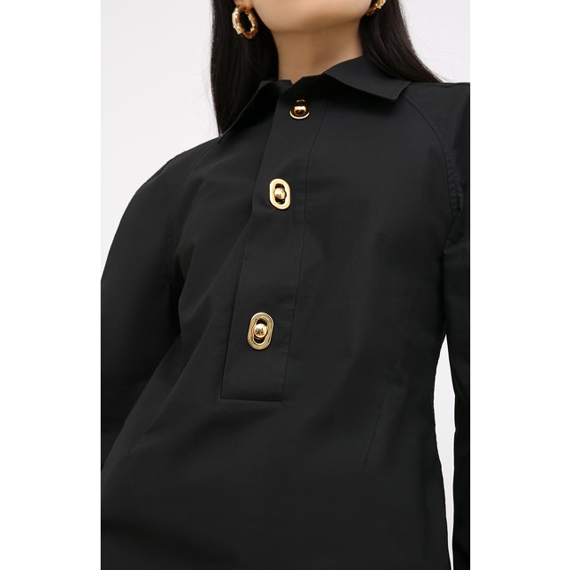 фото Хлопковое платье bottega veneta