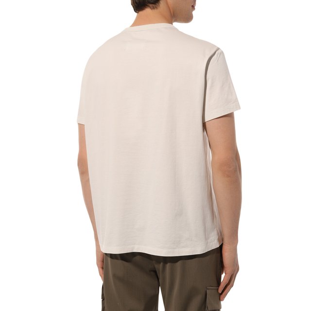 фото Хлопковая футболка maison margiela