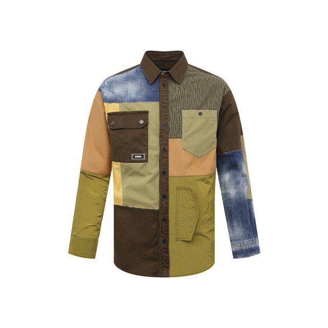 фото Хлопковая рубашка dsquared2