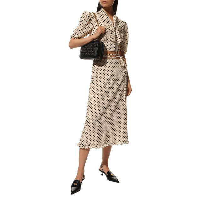 фото Кожаные туфли miu miu