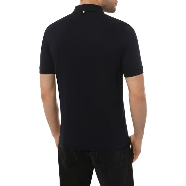 фото Хлопковое поло boss