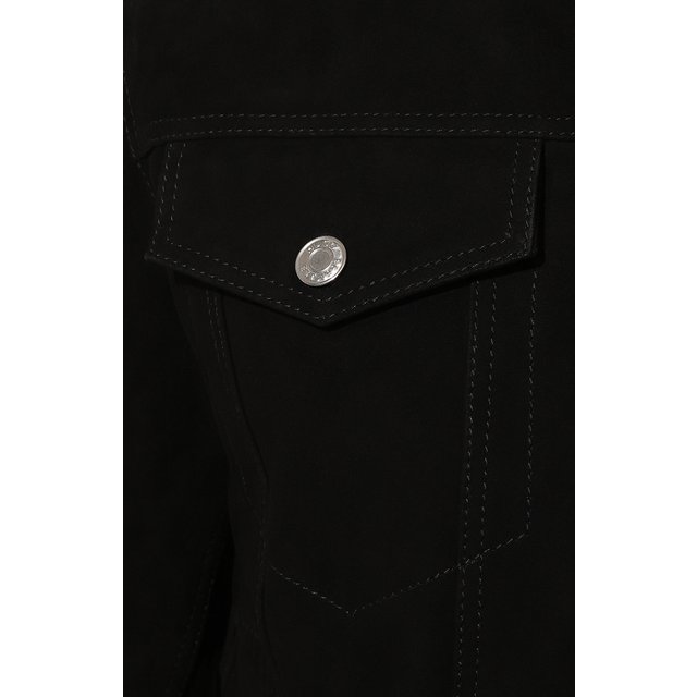 фото Замшевая куртка hugo