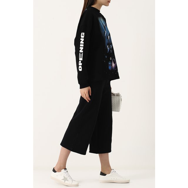 фото Укороченные хлопковые брюки opening ceremony