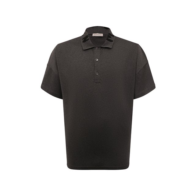 фото Хлопковое поло alexander mcqueen