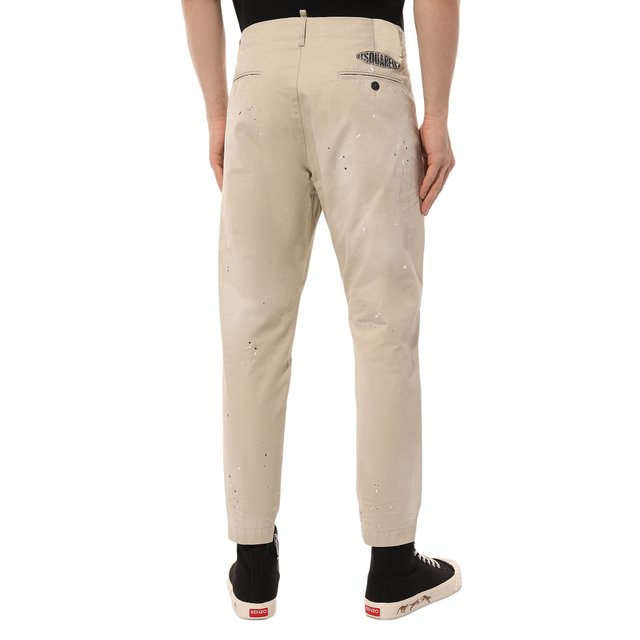 фото Хлопковые брюки dsquared2