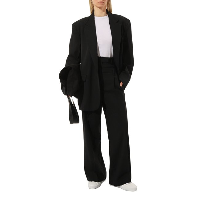 фото Шерстяные брюки msgm