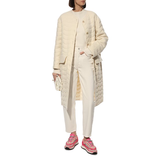 фото Текстильные кроссовки spiral knot valentino