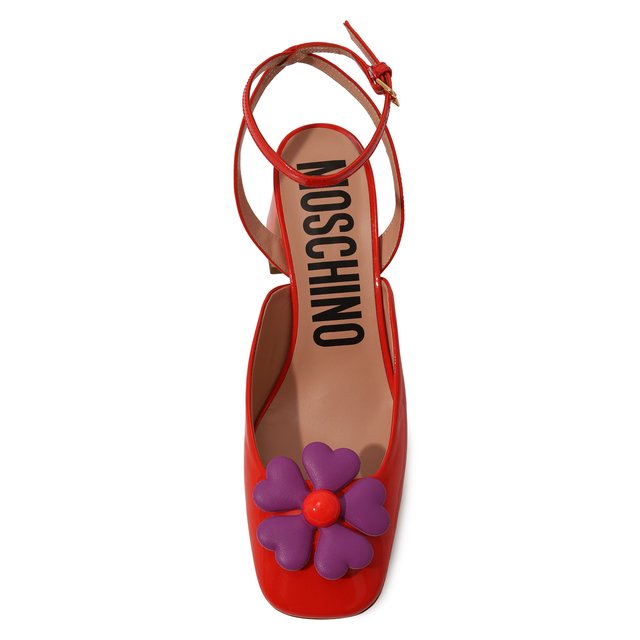 фото Кожаные туфли moschino
