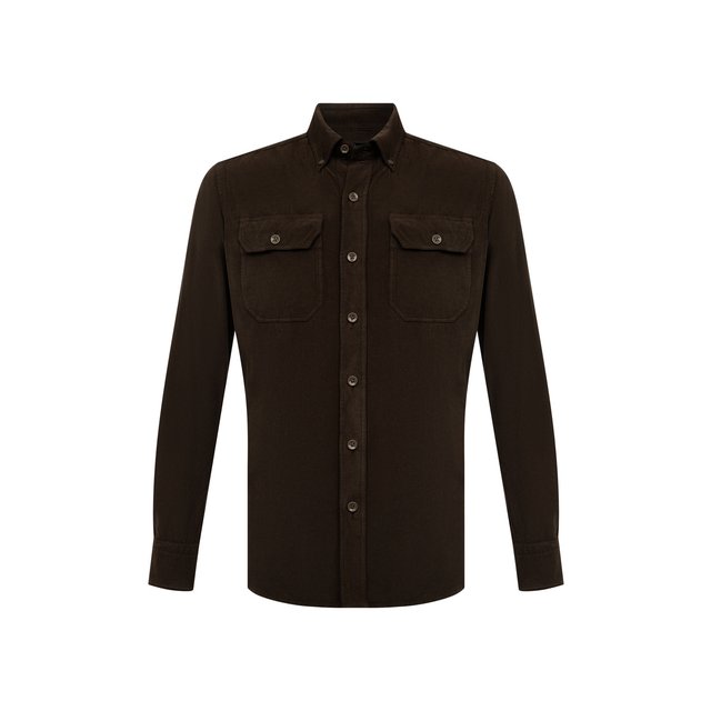 фото Хлопковая рубашка tom ford