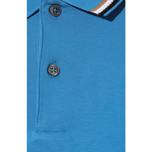 фото Хлопковое поло boss