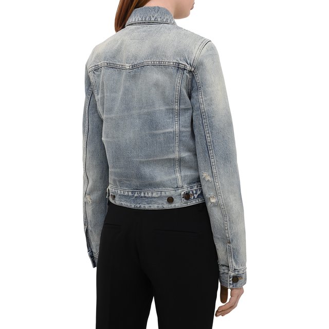 фото Джинсовая куртка saint laurent