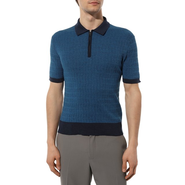 фото Хлопковое поло canali