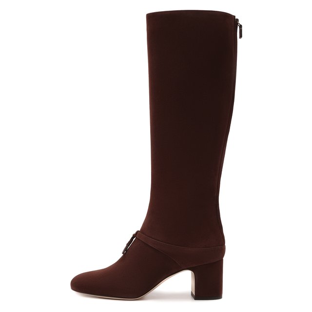 фото Замшевые сапоги maxi charms loro piana