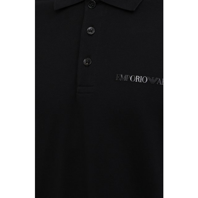 фото Хлопковое поло emporio armani