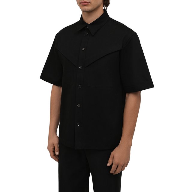 фото Хлопковая рубашка bottega veneta