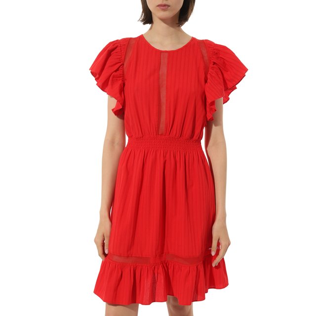 фото Хлопковое платье boss