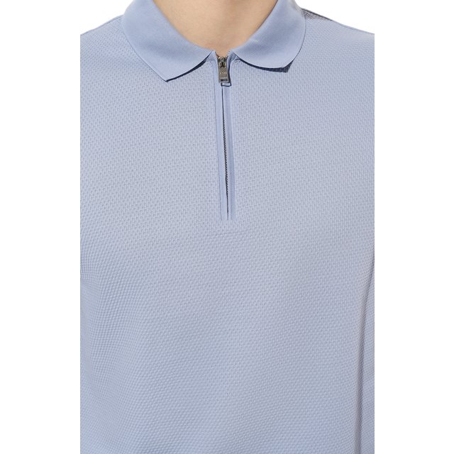 фото Хлопковое поло boss