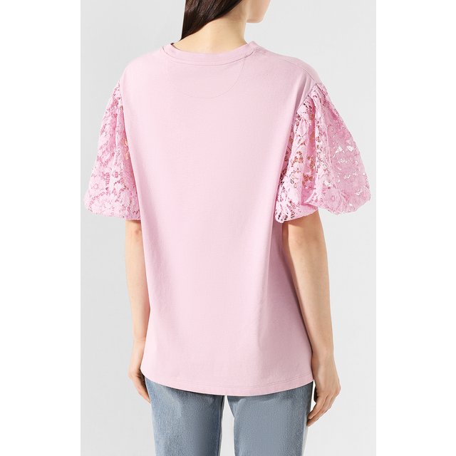 фото Хлопковая футболка valentino