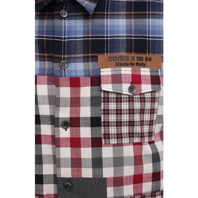 фото Хлопковая рубашка dolce & gabbana