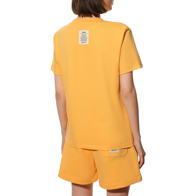 фото Хлопковая футболка msgm